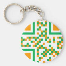 QR-Code-Eire Keychains