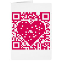 QR Code - Love Greeting Card