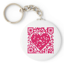 QR Code - Love Key Chains
