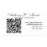 QR-code Modern Unique Promotional Designs Business Cards