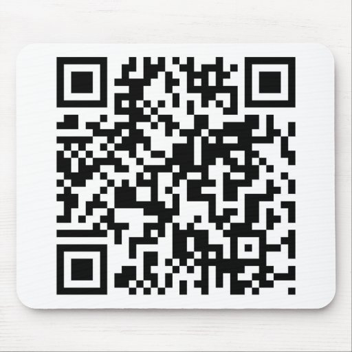 QR Code Mouse Pad