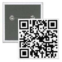 QR CODE PINBACK BUTTON