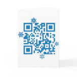 QR Code Scans "Merry Christmas!" cards