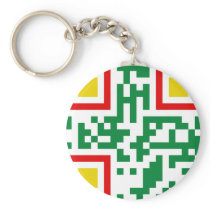 QR-Code-Suriname Keychains