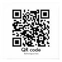 QR code, Technology is here posters by kagomesashi QR code, Technology is here posters