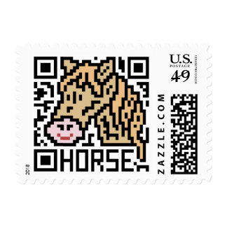 QR Code Stamp 3 x 1.5