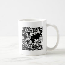 QR Code - The World Mug
