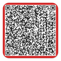 QR - Msg Square Sticker