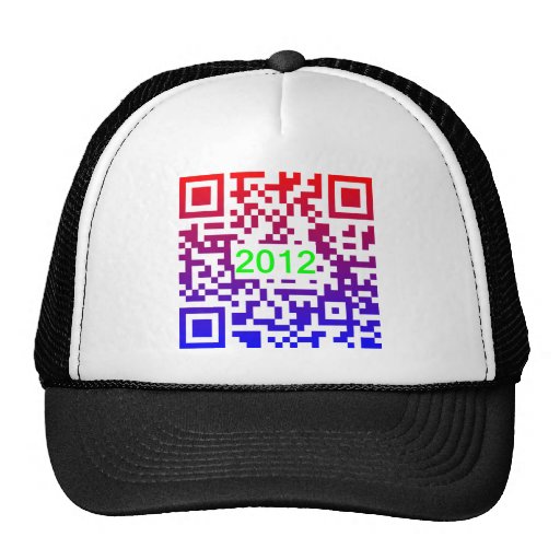 QR-NewYear2012 Gorra