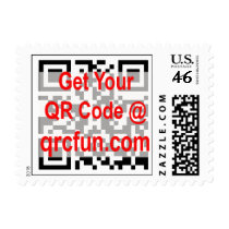 QRCODE postage stamp