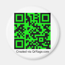 QrRage.com-Custom QR Code Generator Magnet