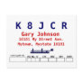 qsl card design post card