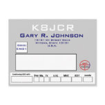 QSL design Postcards