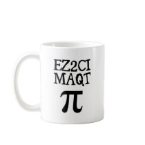 QT Pi  Cutie Pie Coffee Mugs