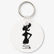 QU Logo keychain by queenunique QU Logo keychain
