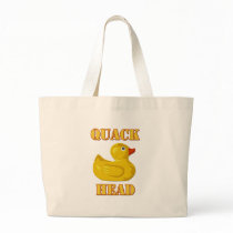 Quack Head Canvas Bag