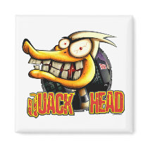 Quack Head Magnet by LinkArtworks Quack Head Magnet