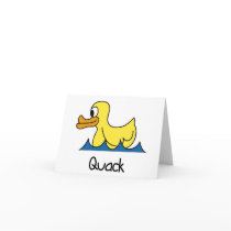 Quack notecards