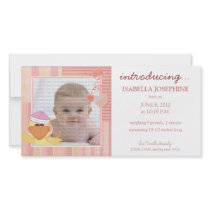 Quack Quack Baby Birth Announcement ::: 03 photo cards