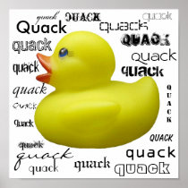 Quack Quack Duckie Poster