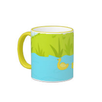 Quacking ducks mugs