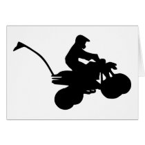 Quad - ATV Greeting Card