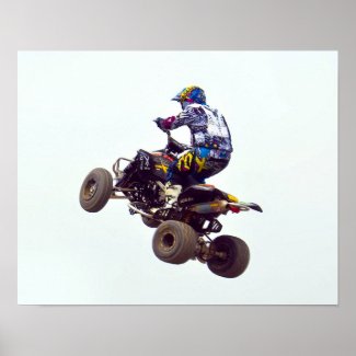 quad bike poster