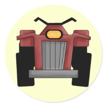 Quad Runner Bike Stickers