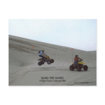 Quad The Dunes Oregon Coast Sand Fun 4 Wheel postcards