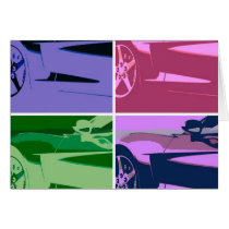 Quad Vette cards