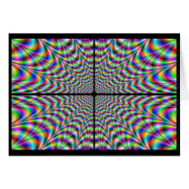 quadrants of chaos (optical illusion) cards