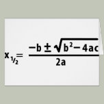 quadratic formula