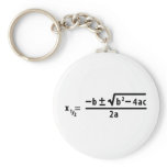 quadratic formula key chain