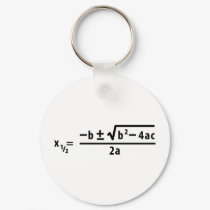quadratic formula keychains