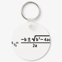 quadratic formula keychains
