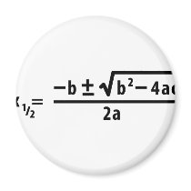 quadratic formula magnets