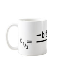 quadratic formula mugs
