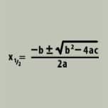 quadratic formula