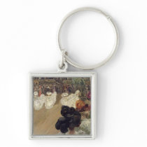 Quadrille at the Bal Tabarin Key Chain