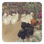 Quadrille at the Bal Tabarin Square Sticker