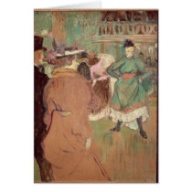Quadrille at the Moulin Rouge, 1892 Greeting Card