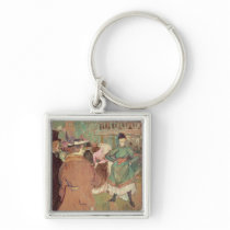 Quadrille at the Moulin Rouge, 1892 Key Chains