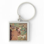 Quadrille at the Moulin Rouge, 1892 Key Chains