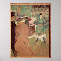 Quadrille at the Moulin Rouge, 1892 Print