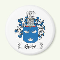 Quadro Family Crest Magnet