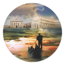 Quadro nel museo del surrealismo stickers