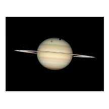 Quadruple Saturn Moon Transit Post Cards
