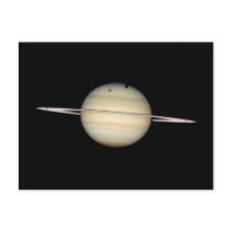 Quadruple Saturn Moon Transit postcards by annaleeblysse Quadruple Saturn Moon Transit postcards