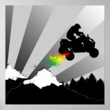 quads : dirt trail : posters