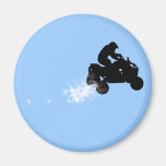 quads. fridge magnet